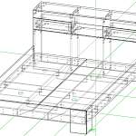 Схема сборки Кровать с полками Солл 39 BMS
