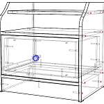 Схема сборки Тумба прикроватная Европа-7.2 BMS