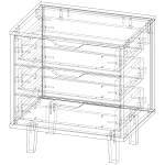 Схема сборки Тумба прикроватная Аврора 11 BMS