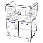 Схема сборки Тумба для ванной Найт 9 BMS